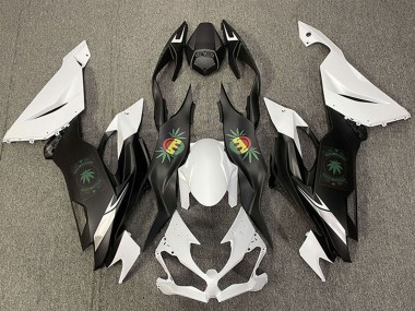 Compra Carenados Moto Kawasaki ZX6R 2019-2022 - Blanco Negro Cara Feliz