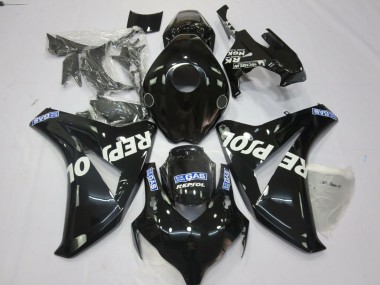 Compra Carenados Moto Honda CBR1000RR 2008-2011 - Negro Brillante Azul Blanco Repsol