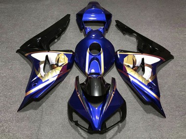 Compra Carenados Moto Honda CBR1000RR 2006-2007 - Azul Blanco Oro Negro Brillante