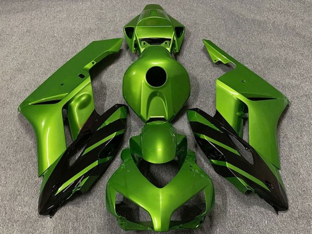 Compra Carenados Moto Honda CBR1000RR 2004-2005 - Verde Negro Brillante Raya