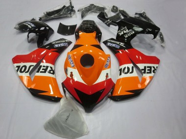 Compra Carenado Moto Honda CBR1000RR 2008-2011 - Naranja Blanco Rojo Negro Brillante Repsol