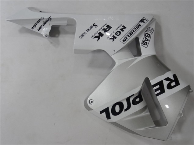 Compra Carenado Moto Honda CBR600RR 2003-2004 - Blanco Plata Negro Repsol