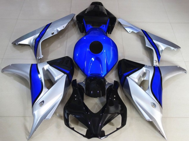 Compra Carenados Moto Honda CBR1000RR 2006-2007 - Plata Azul Negro Brillante