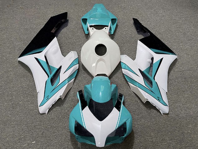 Compra Carenados Moto Honda CBR1000RR 2004-2005 - Blanco Cian Azul Negro Brillante