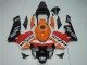 Compra Kits Carenado Moto Honda CBR600RR 2003-2004 - Naranja Blanco Rojo Negro Brillante Repsol