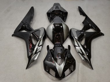 Compra Carenados Moto Honda CBR1000RR 2006-2007 - Plata Negro Brillante