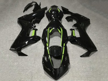 Compra Carenados Moto Honda CBR1000RR 2017-2023 - Negro Brillante Verde Lima Línea