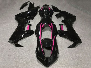 Compra Carenados Moto Honda CBR1000RR 2017-2023 - Negro Brillante Rosa Línea