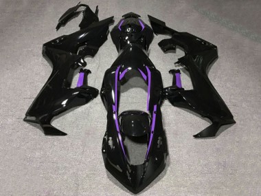 Compra Carenados Moto Honda CBR1000RR 2017-2023 - Negro Brillante Púrpura Línea
