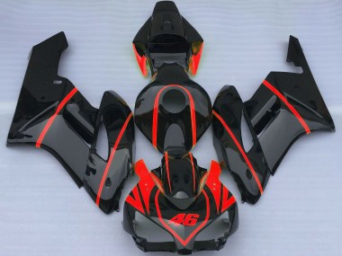 Compra Carenados Moto Honda CBR1000RR 2004-2005 - Negro Brillante Rojo