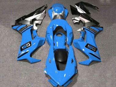 Compra Carenados Moto Honda CBR1000RR 2017-2023 - Azul Blanco Plata Negro Brillante DSI