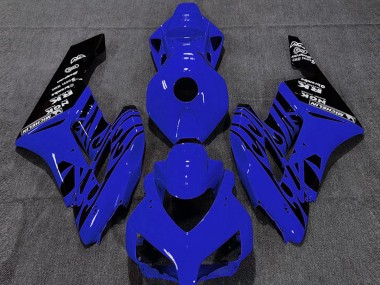 Compra Carenados Moto Honda CBR1000RR 2004-2005 - Azul Negro Brillante Llama
