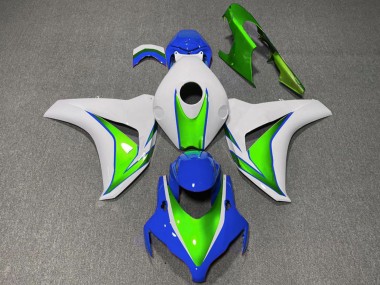 Compra Carenados Moto Honda CBR1000RR 2008-2011 - Blanco Verde Azul