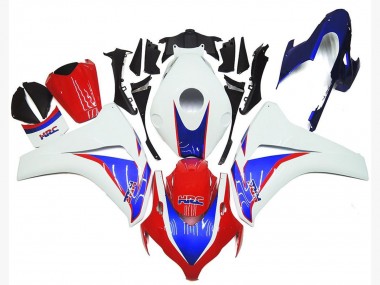 Compra Kits Carenado Moto Honda CBR1000RR 2008-2011 - Blanco Azul Rojo HRC