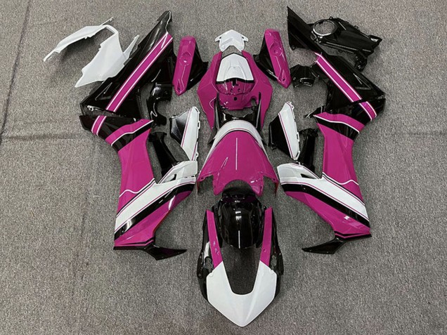 Compra Carenados Moto Honda CBR1000RR 2017-2023 - Blanco Rosa Negro Brillante
