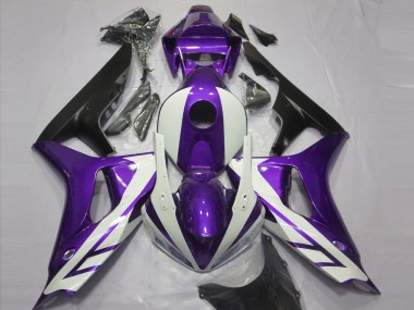 Compra Carenados Moto Honda CBR1000RR 2006-2007 - Púrpura Blanco Negro Mate