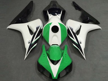 Compra Carenados Moto Honda CBR1000RR 2006-2007 - Blanco Verde Negro Brillante