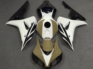 Compra Carenados Moto Honda CBR1000RR 2006-2007 - Blanco Tan Negro Brillante