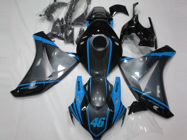 Compra Carenados Moto Honda CBR1000RR 2008-2011 - Gris Azul Negro Mate Motul 46
