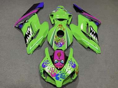 Compra Carenados Moto Honda CBR1000RR 2004-2005 - Verde Púrpura Azul Negro Tiburón