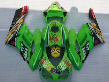 Compra Carenados Moto Honda CBR1000RR 2004-2005 - Verde Amarillo Negro Rojo Tiburón