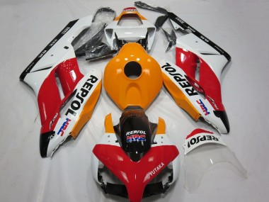 Compra Carenado Moto Honda CBR1000RR 2004-2005 - Blanco Naranja Rojo Negro Brillante Repsol HRC