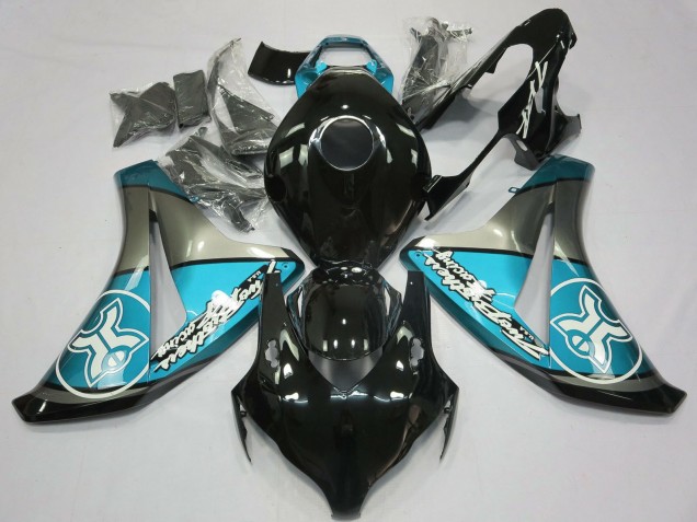 Compra Carenados Moto Honda CBR1000RR 2008-2011 - Azul Claro Gris Negro Brillante
