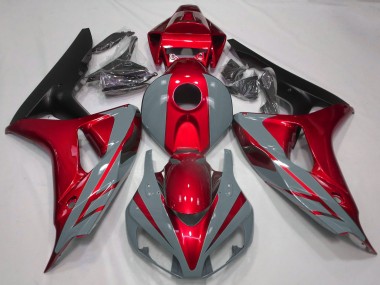 Compra Carenados Moto Honda CBR1000RR 2006-2007 - Nardo Gris Rojo Negro Mate