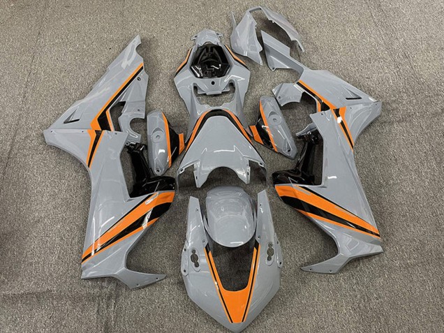 Compra Carenados Moto Honda CBR1000RR 2017-2023 - Nardo Gris Naranja Raya