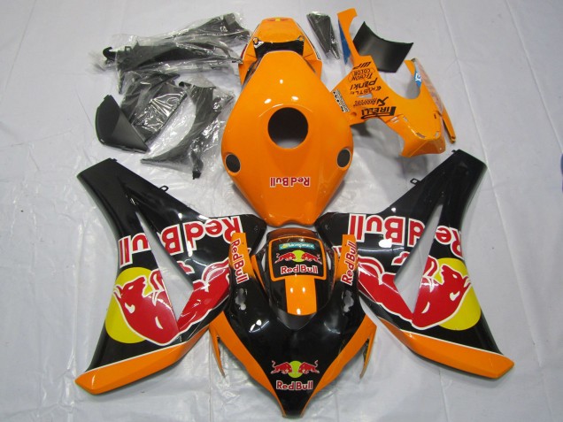 Compra Carenados Moto Honda CBR1000RR 2008-2011 - Naranja Amarillo Negro Brillante Rojo Bull