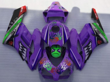 Compra Carenados Moto Honda CBR1000RR 2004-2005 - Púrpura Verde Negro Rojo Tiburón