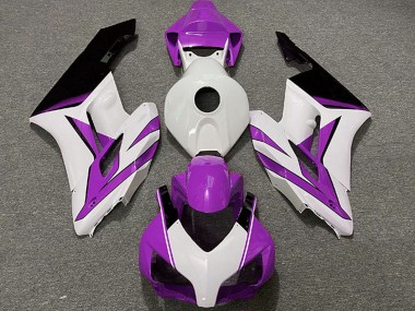 Compra Carenados Moto Honda CBR1000RR 2004-2005 - Blanco Púrpura Negro Brillante