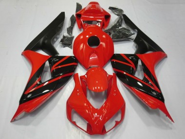 Compra Carenados Moto Honda CBR1000RR 2006-2007 - Rojo Negro Brillante Negro Mate