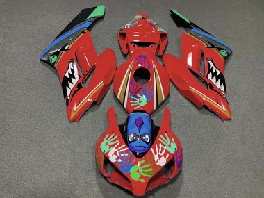 Compra Carenados Moto Honda CBR1000RR 2004-2005 - Rojo Azul Verde Negro Tiburón