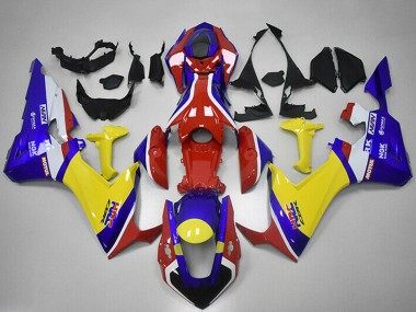 Compra Carenados Moto Honda CBR1000RR 2017-2023 - Blanco Rojo Azul Amarillo HRC