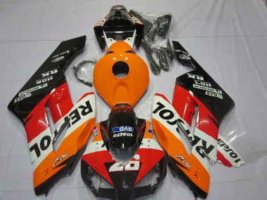 Compra Carenados Moto Honda CBR1000RR 2004-2005 - Naranja Blanco Rojo Negro Brillante Repsol 26