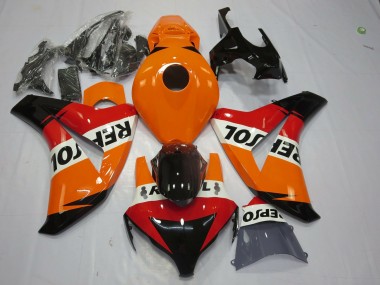 Compra Carenado Moto Honda CBR1000RR 2008-2011 - Naranja Blanco Rojo Negro Brillante Repsol