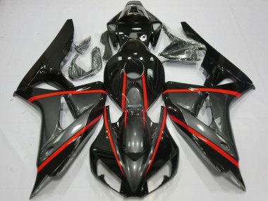 Compra Carenados Moto Honda CBR1000RR 2006-2007 - Negro Brillante Gris Rojo