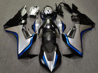 Compra Carenados Moto Honda CBR1000RR 2017-2023 - Plata Azul Negro Brillante