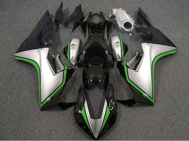 Compra Carenados Moto Honda CBR1000RR 2017-2023 - Plata Verde Negro Brillante