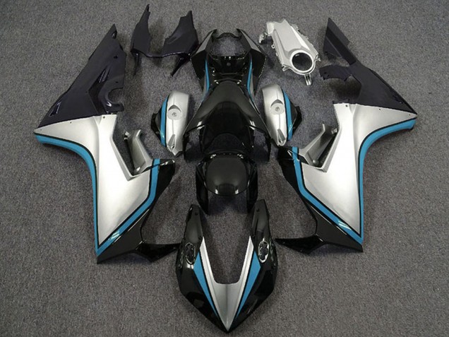 Compra Carenados Moto Honda CBR1000RR 2017-2023 - Plata Azul Claro Negro Brillante