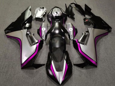 Compra Carenados Moto Honda CBR1000RR 2017-2023 - Plata Rosa Negro Brillante