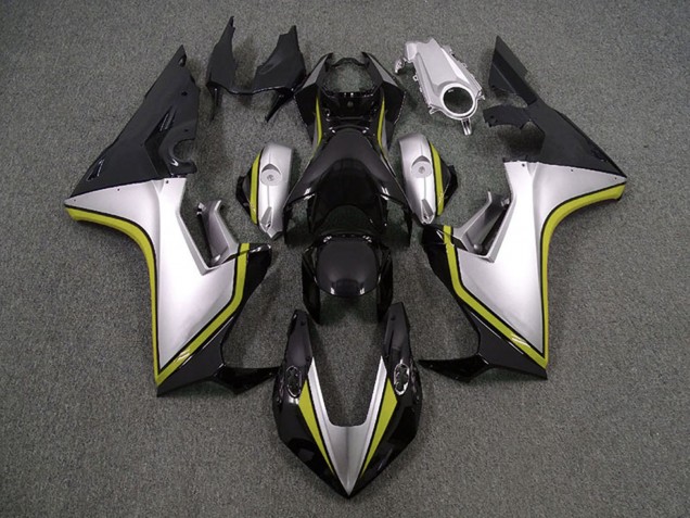 Compra Carenados Moto Honda CBR1000RR 2017-2023 - Plata Amarillo Negro Brillante