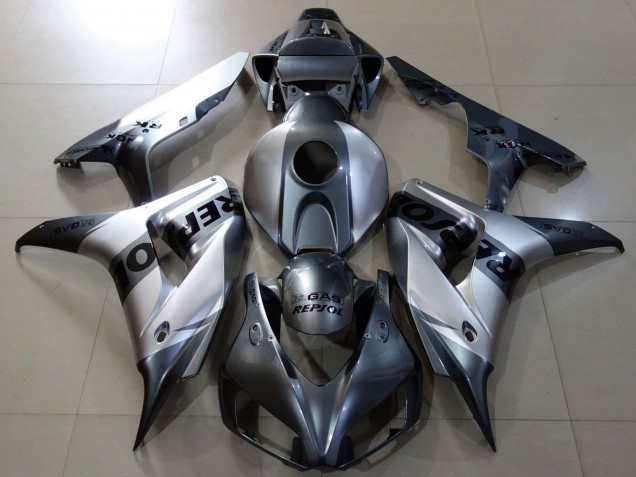 Compra Carenados Moto Honda CBR1000RR 2006-2007 - Plata Gris Negro Repsol