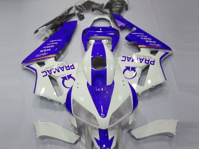 Compra Carenados Moto Honda CBR600RR 2005-2006 - Blanco Azul Pramac