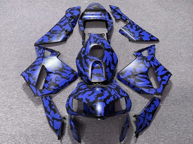Compra Carenados Moto Honda CBR600RR 2003-2004 - Azul Negro Camouflage