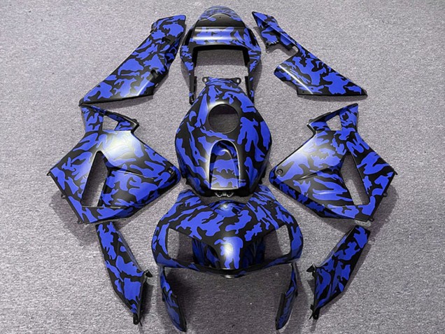 Compra Carenados Moto Honda CBR600RR 2003-2004 - Azul Negro Camouflage