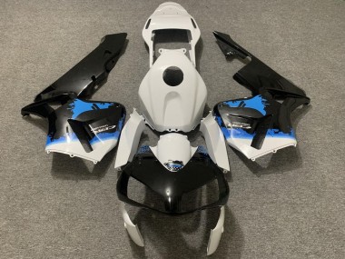 Compra Carenado Moto Honda CBR600RR 2003-2004 - Blanco Azul Negro Brillante Splatter