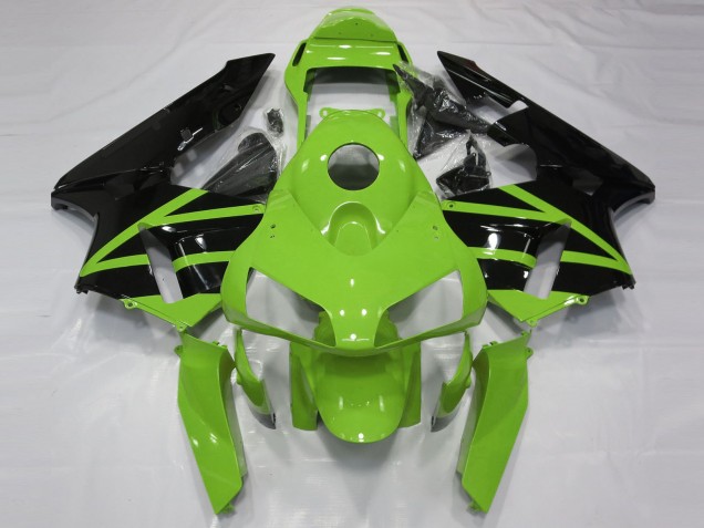 Compra Kits Carenado Moto Honda CBR600RR 2003-2004 - Verde Negro Brillante