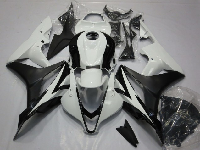 Compra Kits Carenado Moto Honda CBR600RR 2007-2008 - Blanco Negro Mate